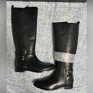 New With Box - Lauren by Ralph Lauren tall black riding boot in size 8